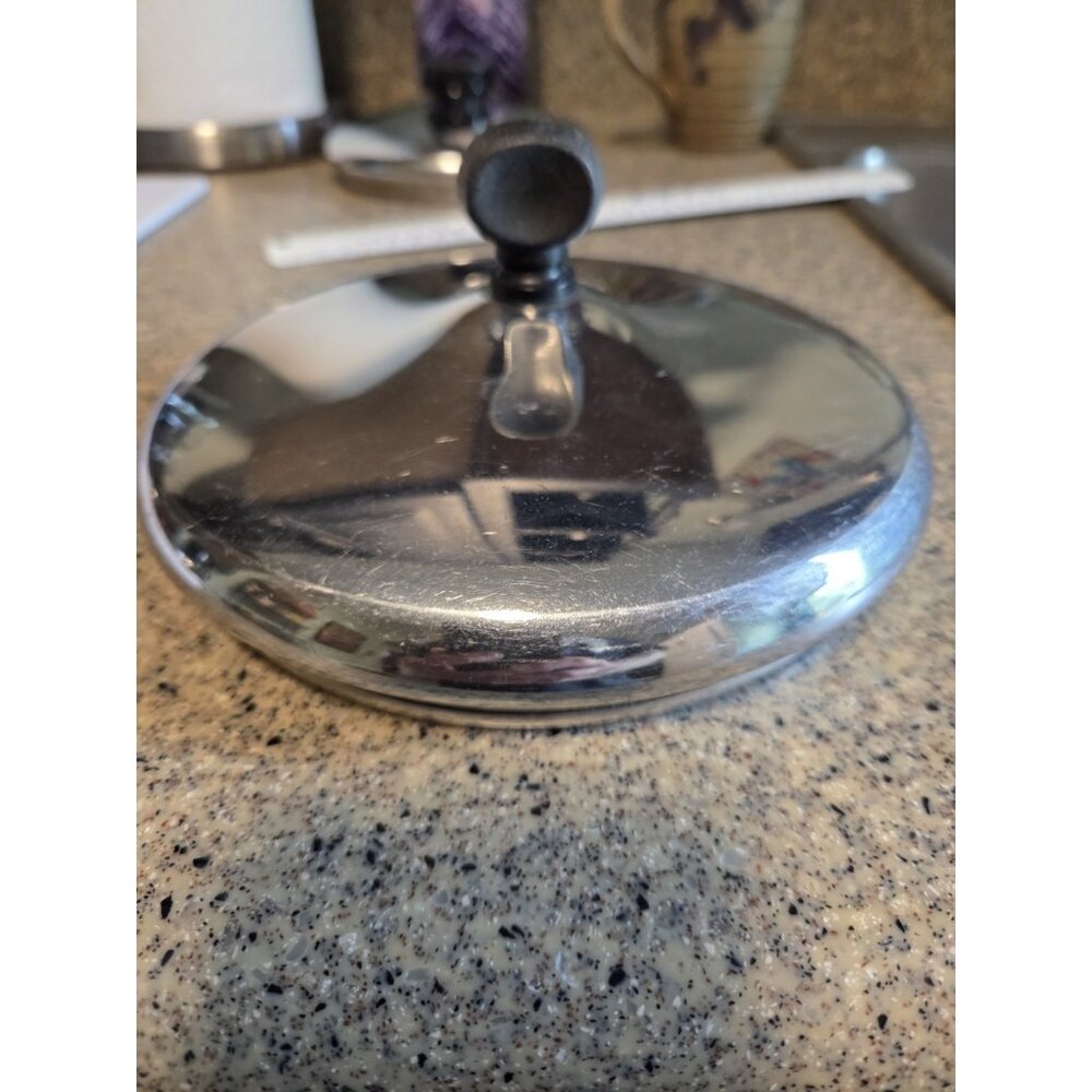 Vintage Farberware 6 1/2" Replacement Lid Only for Sauce Pan‎ Pot Stainless